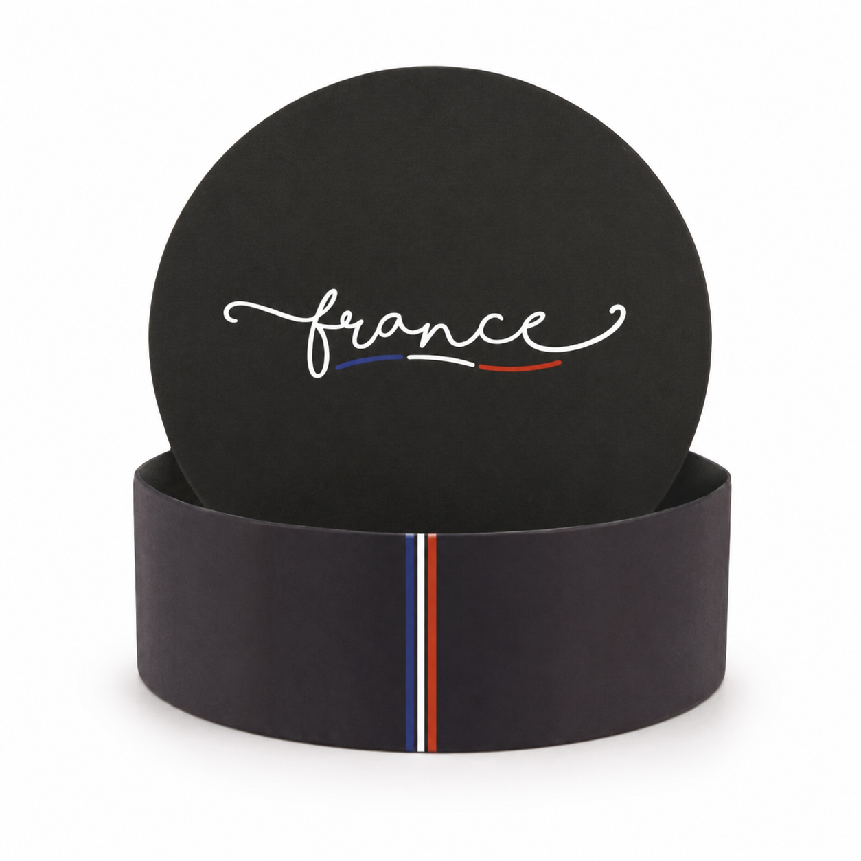 France Round Gift Box
