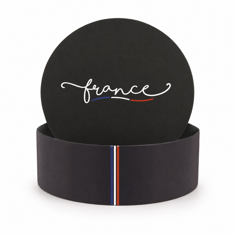France Round Gift Box