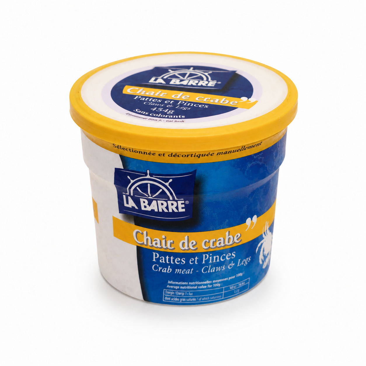 Frozen Crab Meat Leg & Claw, 454g