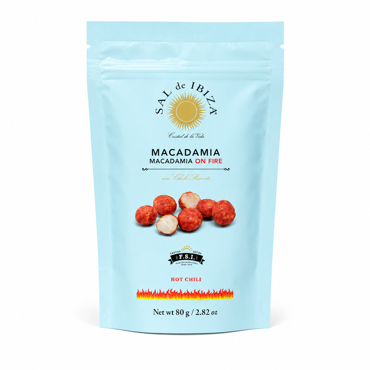 Macadamia on fire