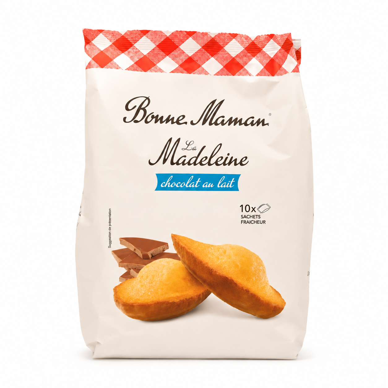 Madeleine Milk Chocolate, x10