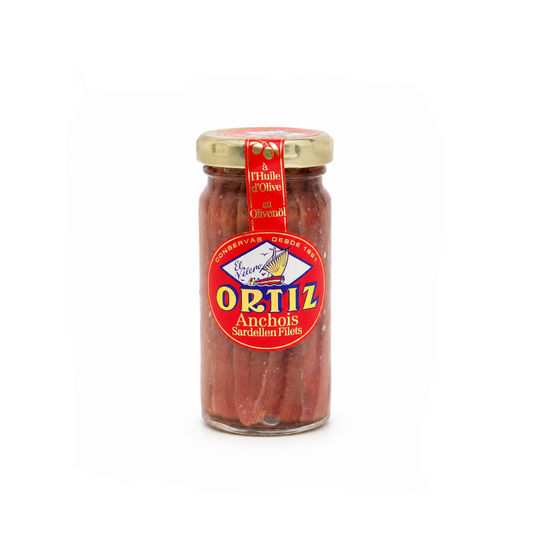 Ortiz Anchovy Fillets in Olive Oil 95g