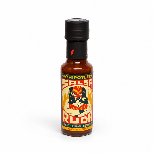 Salsa Ruda, Fermented Serrano Hot Sauce, 125ml