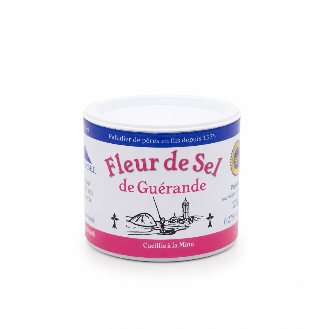 Salt Fleur de Sel de Guérande, 125g