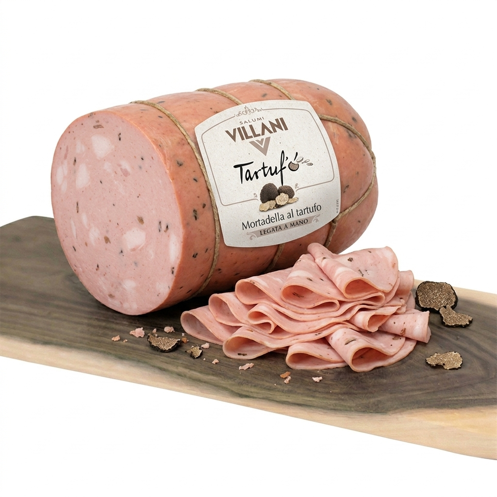 Sliced Mortadella Truffle 200g