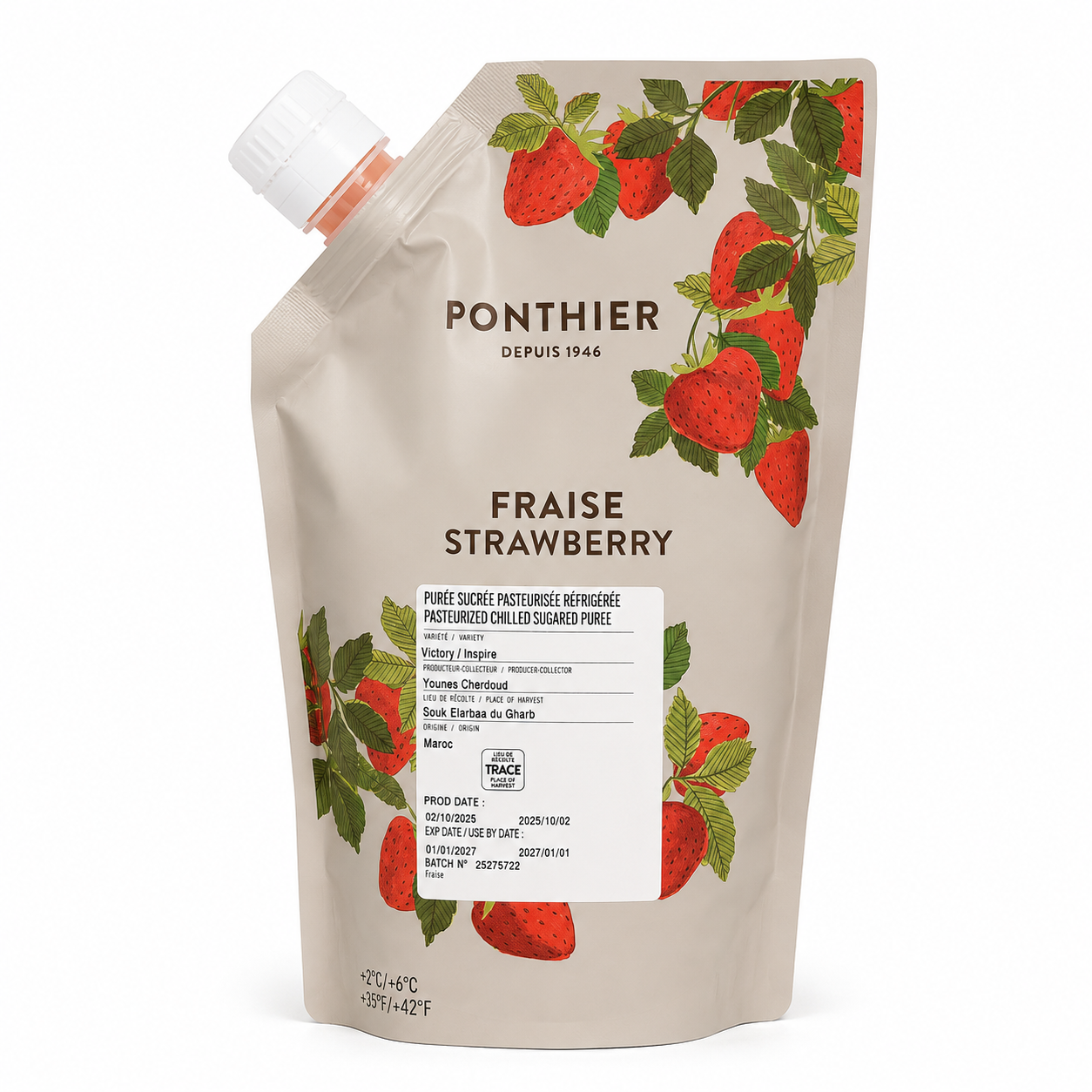 Strawberry Puree, 1kg