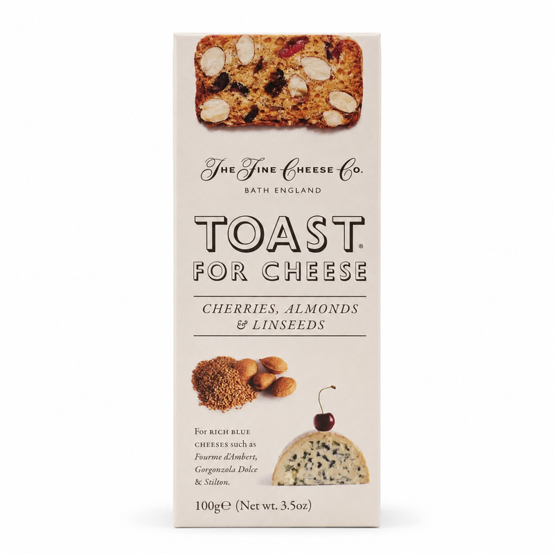 Toast for Cheese - Cherries, Almonds & Linseeds, 100g
