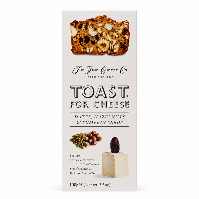 Toast for Cheese with Dates, Hazelnuts & Pumpkin Seeds, 100g