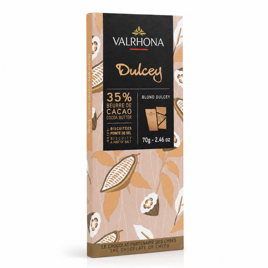 Valrhona Dulcey Blond Chocolate Bar, 70g
