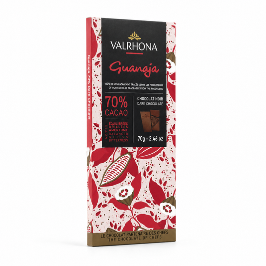 Valrhona Guanaja Dark Chocolate Bar, 70g