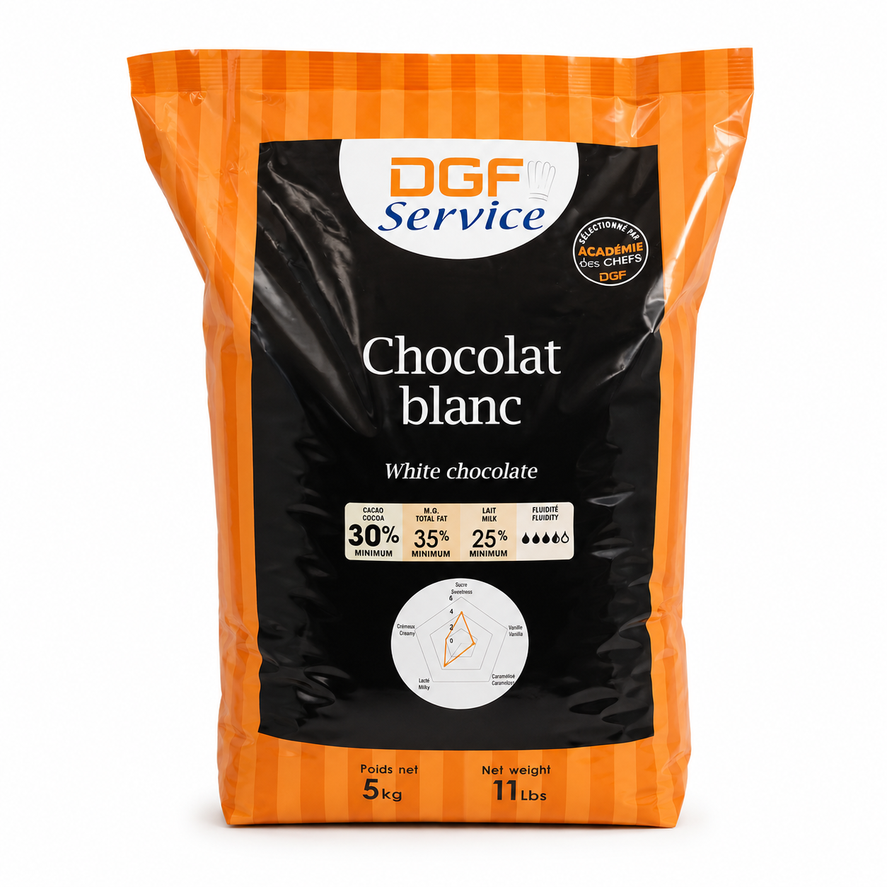 White Chocolate Couverture 30% 5kg