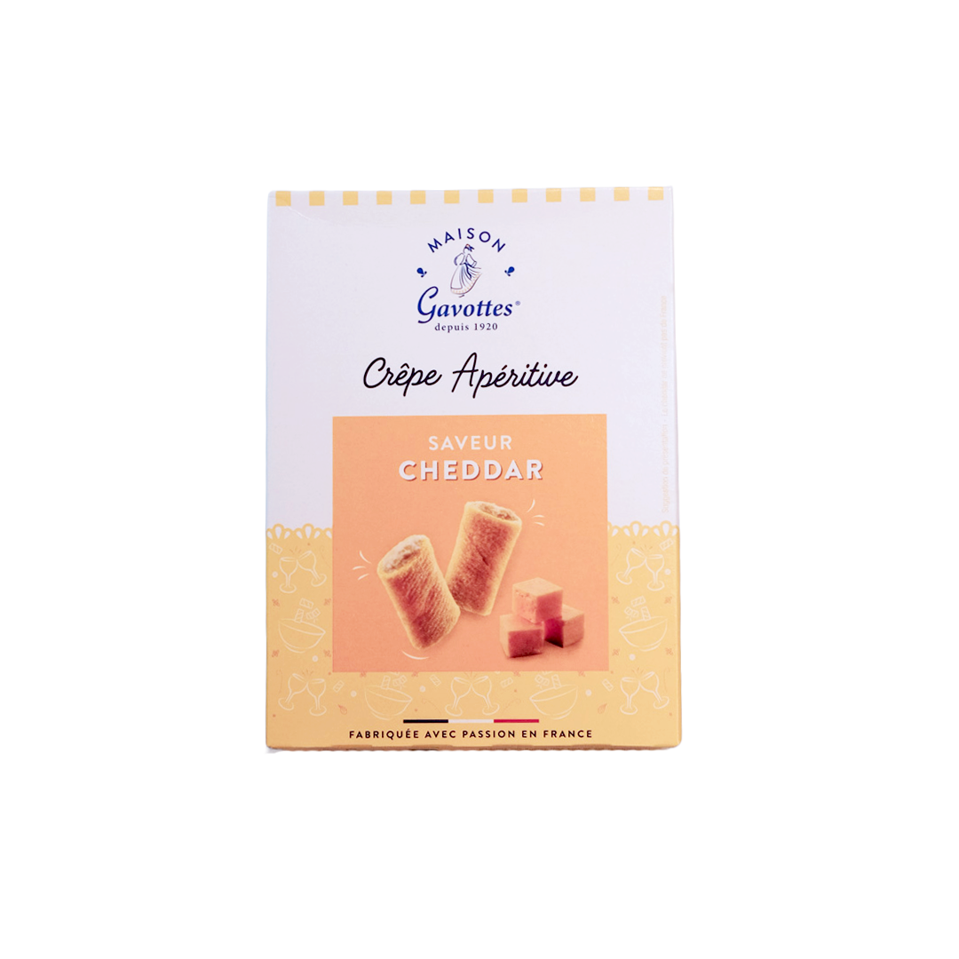 Crêpe Apéritive saveur cheddar, Maison Gavottes 110g