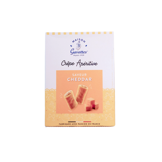 Crêpe Apéritive saveur cheddar, Maison Gavottes 110g