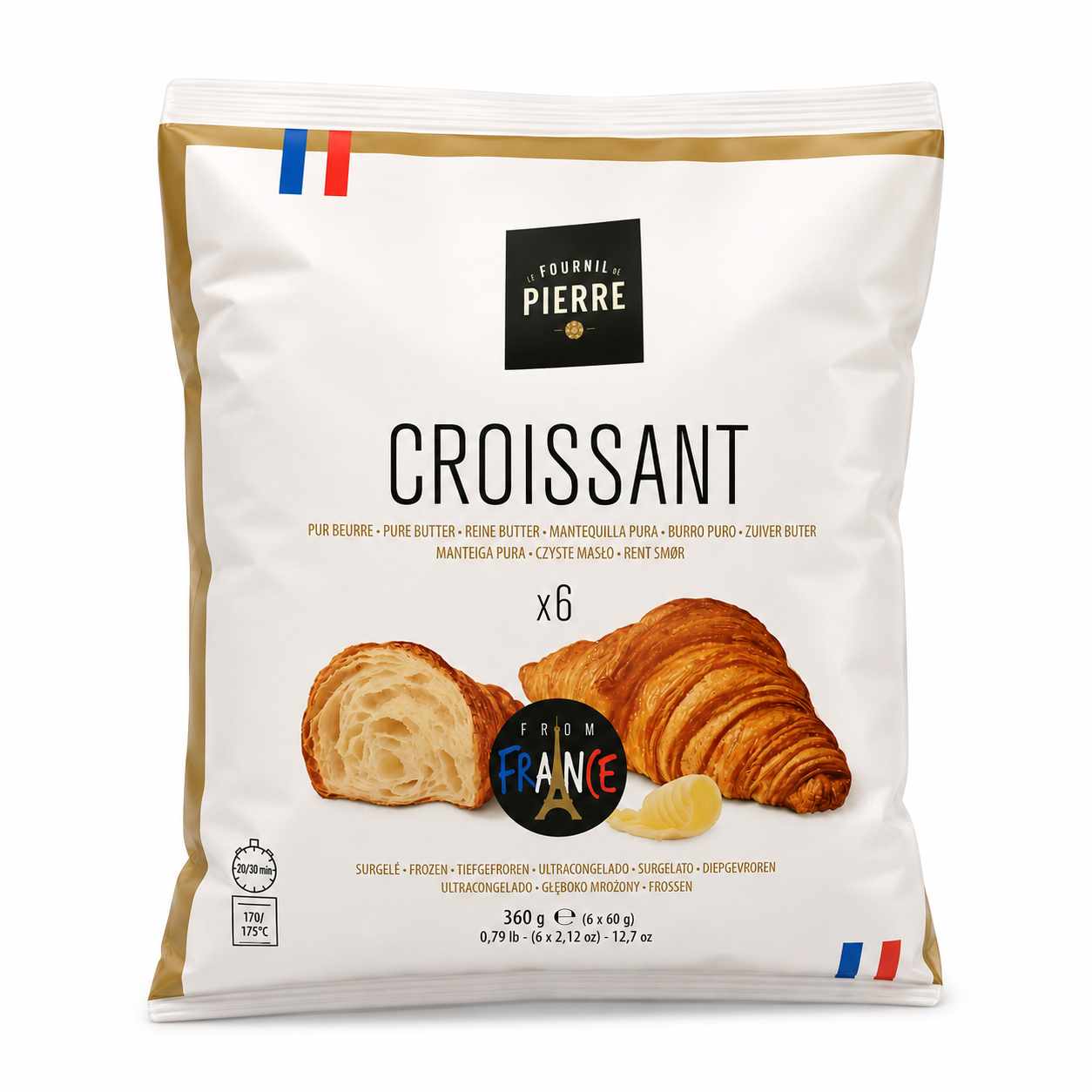 Frozen Croissants x6