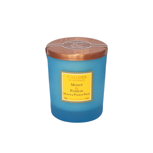 Monoï & Passion Fruit Scented Candle