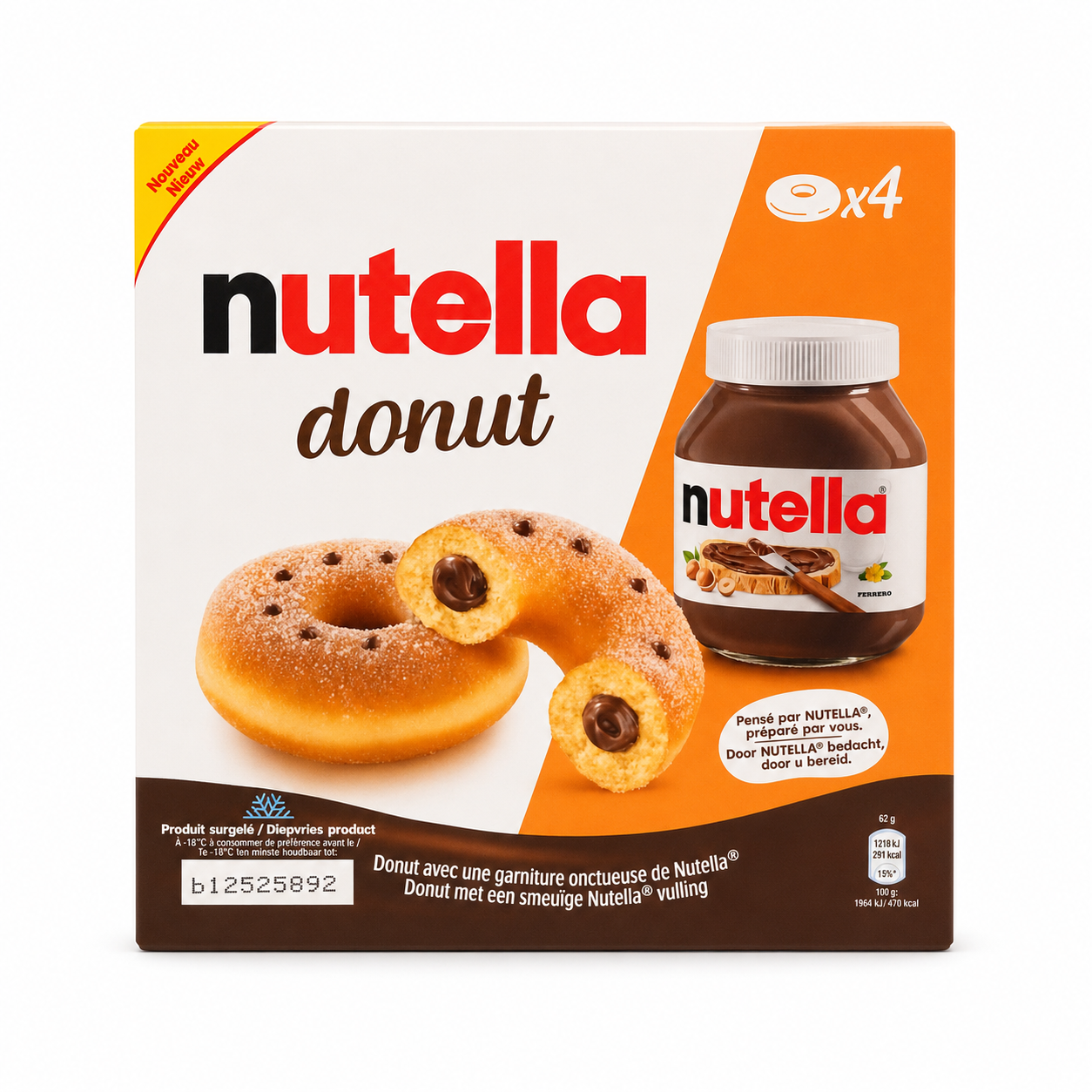 Nutella Donuts x4