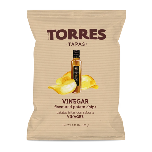 Vinegar Flavoured Potato Chips, 125g