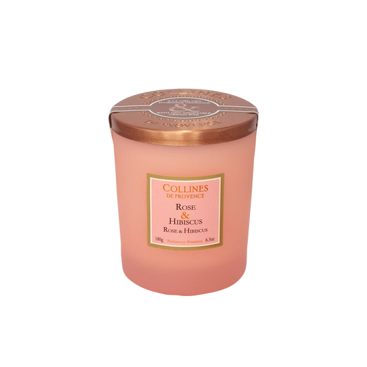 Rose & Hibiscus scented candle