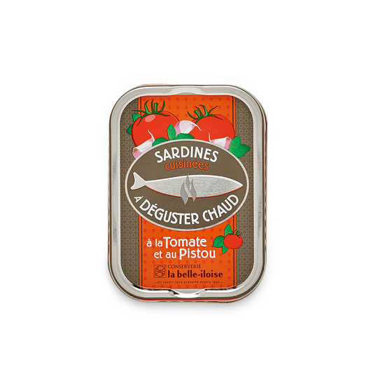 Sardines à la Tomate et au Pistou