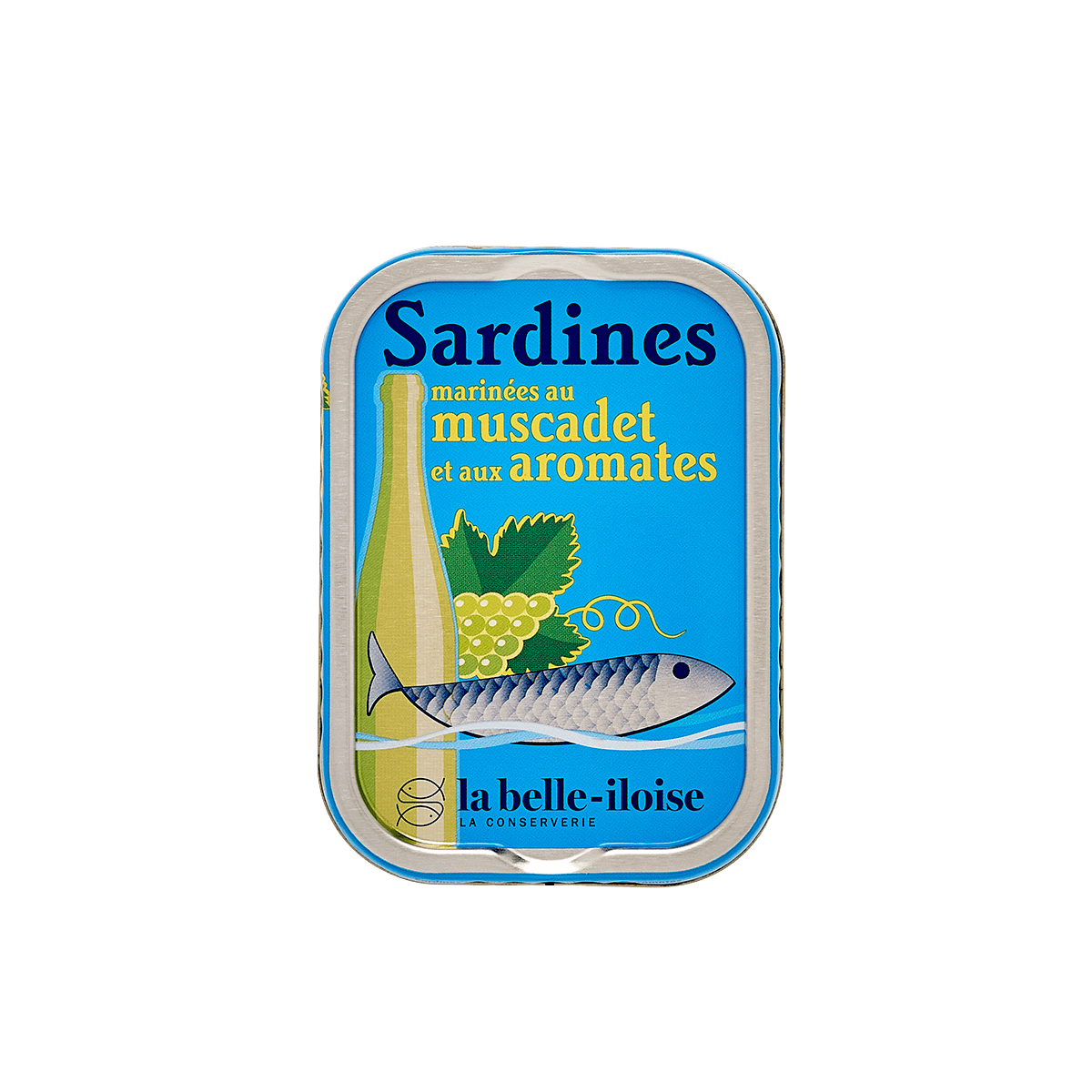 La Belle-Iloise Sardines with Muscadet & Herbs