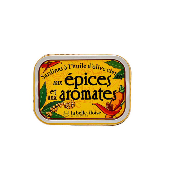 La Belle-Iloise Sardines with Spices & Herbs