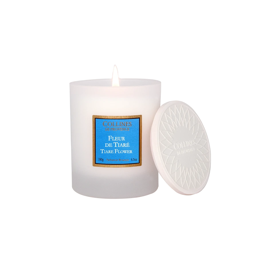 Tiare Flower Scented Candle